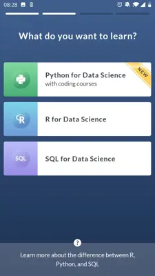 Datacamp android App screenshot 0