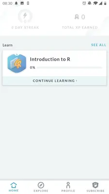 Datacamp android App screenshot 8